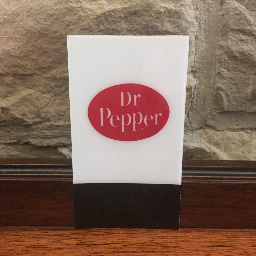 Dr Pepper Collectable